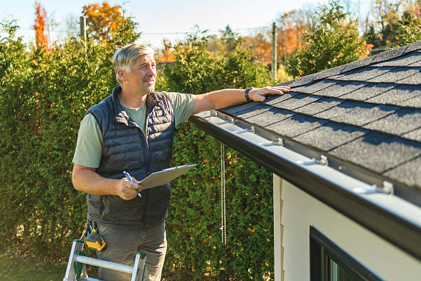 Professional Commercial Roofing technician working in Baltic, CT